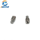 DIN417 Stainless Steel Slotted Set Screws With Long Dog Point
